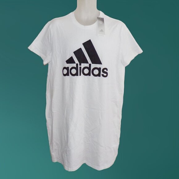 adidas Dresses & Skirts - ADIDAS Tee Shirt Dress SZ XL NWT